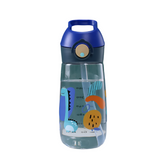 480ml High-Quality Tritan Kids Water Bottle with Straw – BPA-Free, Durable Plastic Drinking Bottle for Children