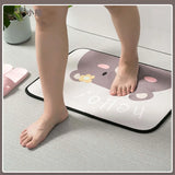 Bathroom Entrance Mats: Waterproof and Quick-Drying, Non-Slip for Safety