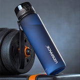 Large Capacity 1000ml Water Bottle: Portable and Leakproof, Frosted Plastic Design, Ideal for Travel, Camping, Sports, and Direct Drinking