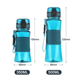 Protein Shaker Water Bottles in 350/500ml Sizes: Portable, Leakproof, Crafted from Innovative Tritan Plastic, Perfect for Outdoor Sports