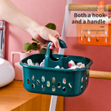 Hanging Bathroom Storage Basket: Portable Organizer for Toilet Sundries