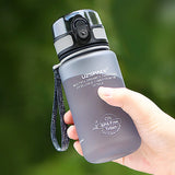 UZSPACE 350ML BPA-Free Tritan Water Bottle: Leakproof, Eco-friendly, No Smell Plastic Drinkware for Children.