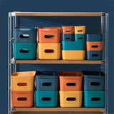 Dust-Proof Household Storage Box with Lid: Organize Clothes and Sundries on Desktop or Makeup Vanity