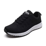 Women's Casual Sneakers: Stylish, Breathable Mesh Flats for Walking and Gym