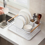 Sink Drain Bowl Rack: Dish Storage Shelf for Kitchen Countertop, Cupboard, or Table