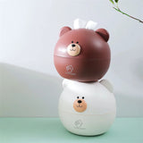 Adorable Bear Tissue Box: Anti-Dust Container for Home Decor, Organizes Tissues with Charm in the Living Room