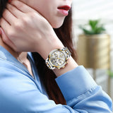 LIGE Rose Gold Women's Business Watch: Top Brand Luxury for Ladies