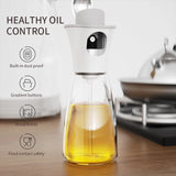 Transparent Glass Olive Oil Sprayer: Efficient Oil Pump for Barbecue Cooking, Providing Leak-Free