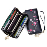 Smart Anti-RFID Long Wrist Wallet for Women - Wallets and Purses Designed for Security