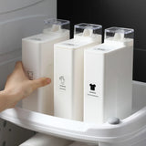 Bathroom Refillable Bottles: Large Capacity for Hand Sanitizer, Shampoo, and Shower Gel