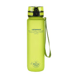 Large Capacity 1000ml Water Bottle: Portable and Leakproof, Frosted Plastic Design, Ideal for Travel, Camping, Sports, and Direct Drinking