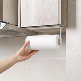 Wall-Mounted Kitchen Paper Towel Rack: Convenient Roll Paper Shelf