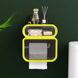 Non-Perforated Hanging Pumping Box: Modern, High-End Paper Towel Holder with Light Luxury Design