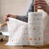 Convenient Disposable Cleaning Cloth: Absorbent Paper Towel Roll for Kitchen and Household Cleaning Tasks