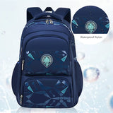 Large Capacity Primary School Backpack for Boys: Book Bag for Elementary Students, Ideal Kids Gift with Big Backpack Size