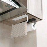 Wall-Mounted Kitchen Paper Towel Rack: Convenient Roll Paper Shelf