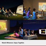 Anker Nebula Capsule II: Smart, Portable Mini Projector - 200 ANSI Lumens, 720p HD, Wi-Fi