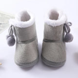 Baywell Newborn Soft Sole Fur Snow Boots: Keep Your Baby Warm in Autumn and Winter