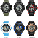 Men's Waterproof Military Sport Watch, Top Brand Luxury Automatic Mechanical Digital LED Quartz Wristwatch