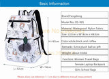 Women's Fashion School Backpack: USB School Bag for Girls, Black Backpack with Plush Ball and Butterfly Decoration, Ideal Girl's Schoolbag