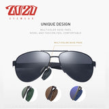 Polarized Pilot Sunglasses for Men, Vintage Driver Shades with UV400 Protection