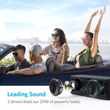 Anker Soundcore Boost Portable Bluetooth Speaker: Balanced Audio, Enhanced Bass, 12 Hours Playtime, USB-C, and IPX7 Waterproof