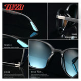 Men's Polarized Sunglasses - Square Frame, Classic Unisex Driving Glasses, Durable Eyewear Goggles PL374