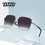 Classic Polarized Aviator Sunglasses for Men, Vintage Frame with UV400 Protection, Ideal for Driving