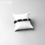 Men's Hero Rebel Bead Bracelet – European Style Sterling Silver with Black Obsidian | Fashion Jewelry Gift