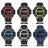 Men's Digital Waterproof Sports Watch, Top Brand Military Quartz Timepiece with Electronic Date Calendar