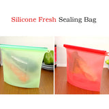 Silicone Food Preservation Bag: Versatile for Sealing and Storing Food in the Refrigerator, Microwave-Safe for Cooking.