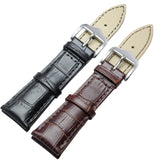 All Genuine Leather Soft Durable Watchbands Watches Bracelet 18mm 19mm 20mm 21mm 22mm 24mm Watch Band Strap Brown Black