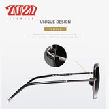 Classic Polarized Aviator Sunglasses for Men, Vintage Frame with UV400 Protection, Ideal for Driving