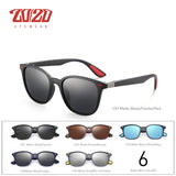 Men's Polarized Sunglasses - Square Frame, Classic Unisex Driving Glasses, Durable Eyewear Goggles PL374