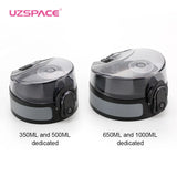 UZSPACE Bottle Cover Upgrade Edition: Original Design with Functional Parts, Plastic Teacup Cover Including Sealing Ring