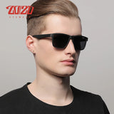 Polarized Sunglasses for Men: Driving Glasses with Black Frame, Coating for Fishing and Driving, Sun Eyewear PL278