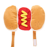 Funny Halloween Dog Costumes: Novelty Hot Dog Dressing-Up Jacket for Small to Medium Dogs and Cats