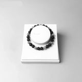 Men's Hero Rebel Bead Bracelet – European Style Sterling Silver with Black Obsidian | Fashion Jewelry Gift