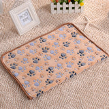 Handcrafted Fleece Pet Bed Mat: Cute and Warm Cover Towel for Small, Medium, and Large Dogs, Ideal for Puppies and Various Pet Supplies