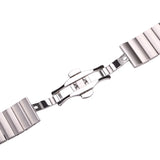 High-Quality Stainless Steel Watchbands - 16mm to 22mm Silver & Black Metal Straps for Huawei Gear S3