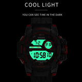 Men's Waterproof Military Sport Watch, Top Brand Luxury Automatic Mechanical Digital LED Quartz Wristwatch