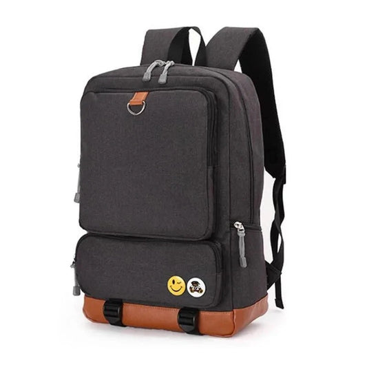 Black Laptop Computer Backpack for Boys: Ideal School Bag for Kids, Great for Men's Travel and Backpacking