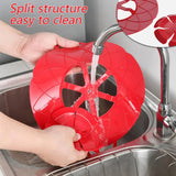 Silicone Lid Spill Stopper: Multi-Function Pot and Pan Cover, Essential Kitchen Gadget to Prevent Spills