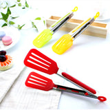 Colorful Stainless Steel BBQ Food Tong: Perfect for Grasping Barbecue Foods, Nonslip Cooking Tool