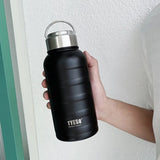 Large Capacity Stainless Steel Thermos Bottle – 1000ml/750ml Leak-Proof Insulated Sports Flask | Double-Wall Vacuum Mug