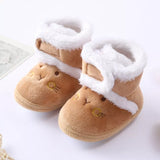 Baywell Newborn Soft Sole Fur Snow Boots: Keep Your Baby Warm in Autumn and Winter