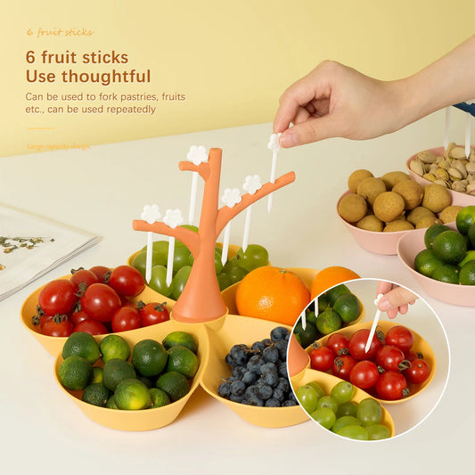 Household Fruit Plate: Perfect for Serving Candy, Snacks, Desserts, and Dried Fruits in the Living Room