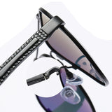 New Technology Pilot Polarized Sunglasses for Men: Memory Metal Sun Glasses for Women, UV400 Driving Sunglass