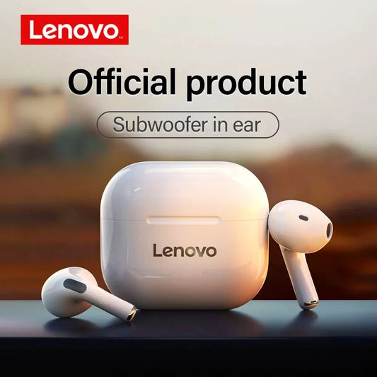 Lenovo LP40 TWS Wireless Earbuds: Touch-Controlled Stereo Headphones for Android Phones