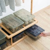 Stackable Plastic Shoe Box with Lid: Thickened and Transparent Drawer-Type Storage Solution